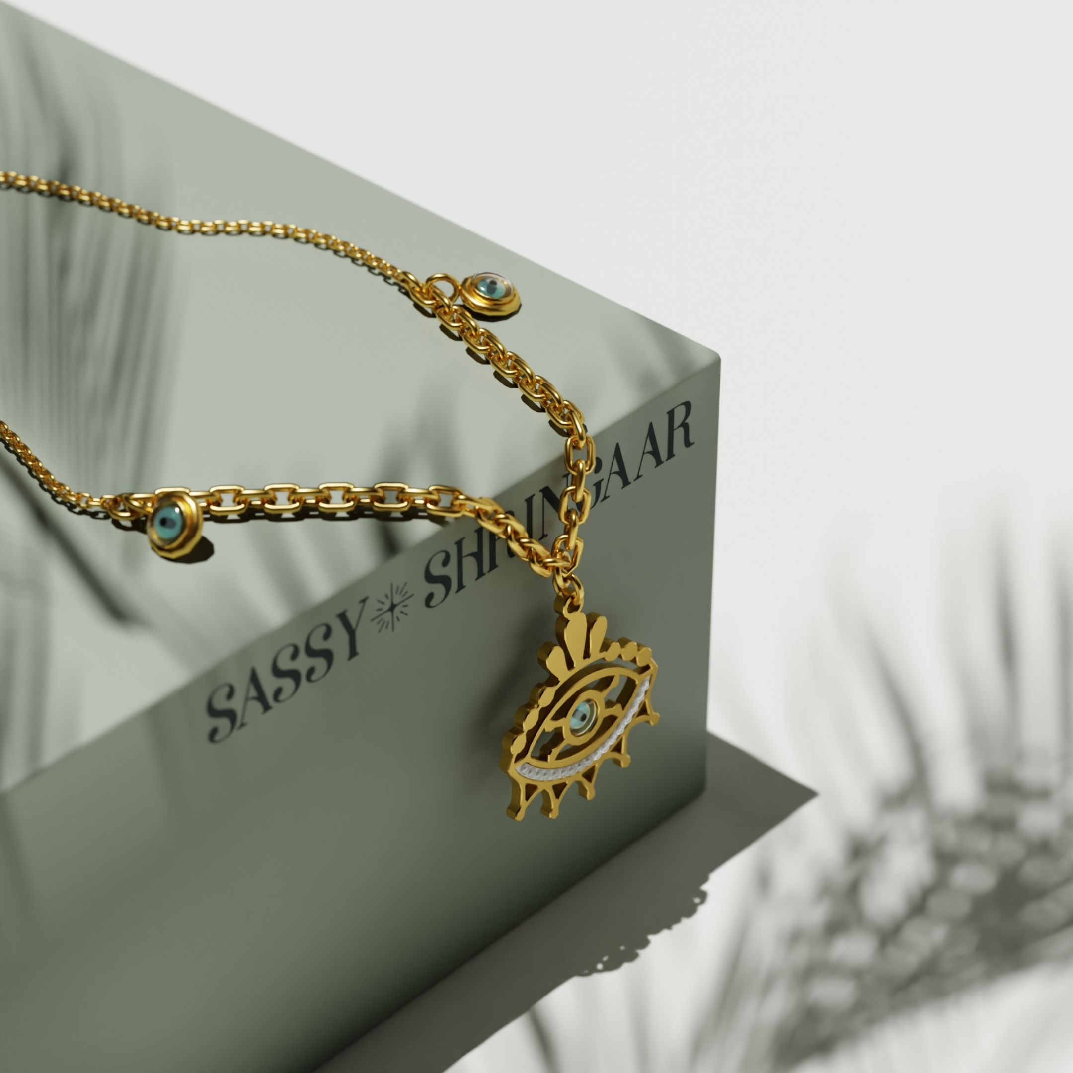 Radiant Evil Eye Protection Necklace
