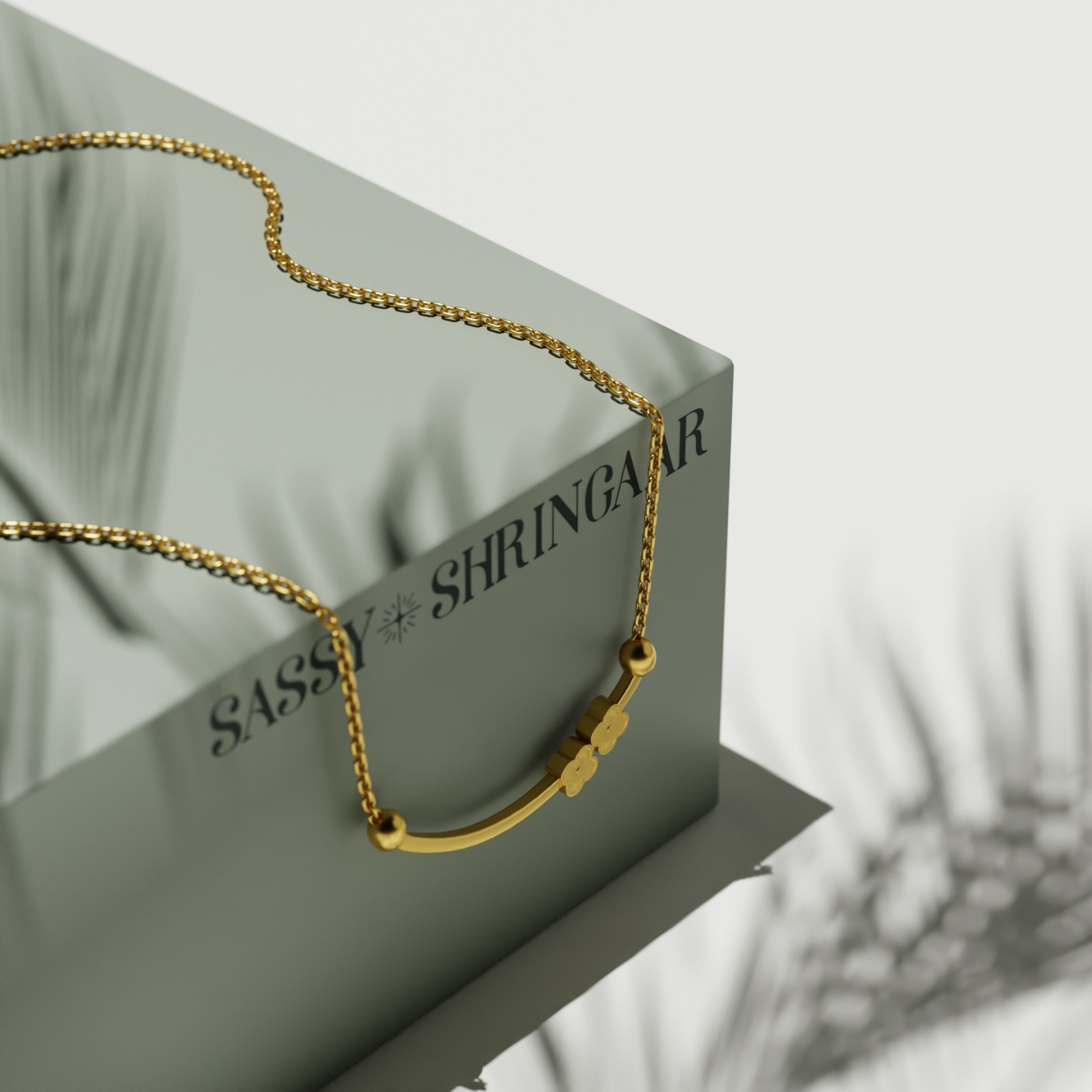 Minimalist Crescent Bar Necklace