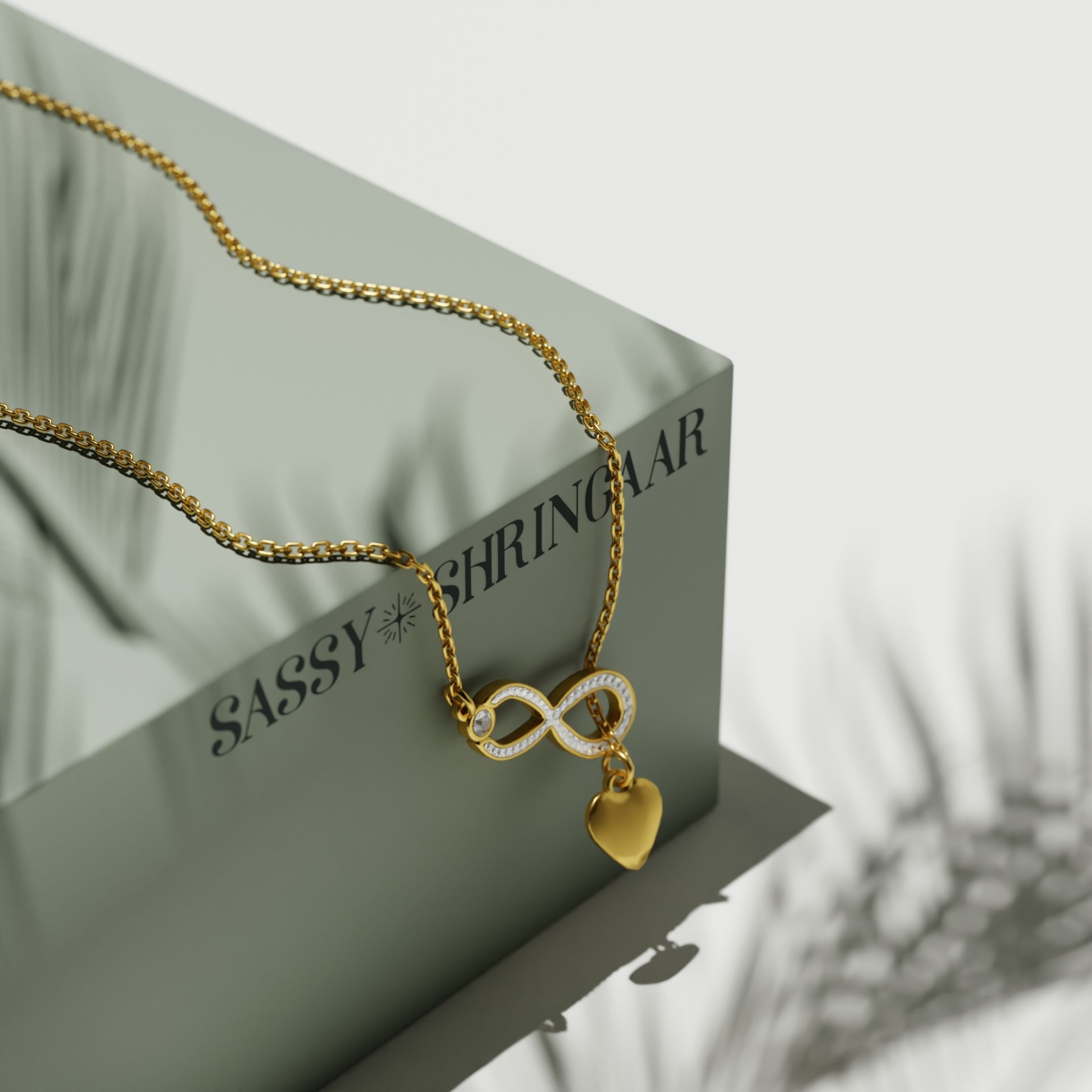 Eternal Love Infinity Heart Necklace