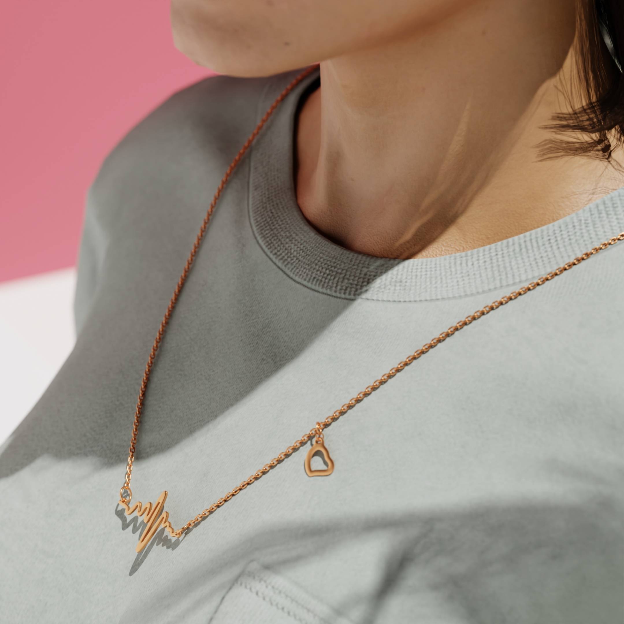 Heartbeat Pulse Necklace