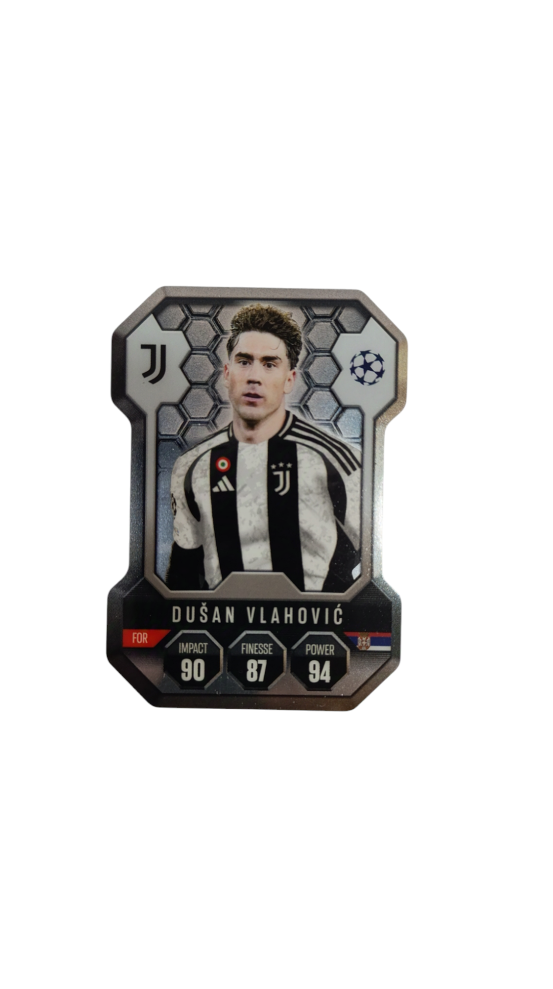 card DUSAN VLAHOVIC de TOPPS SH 15