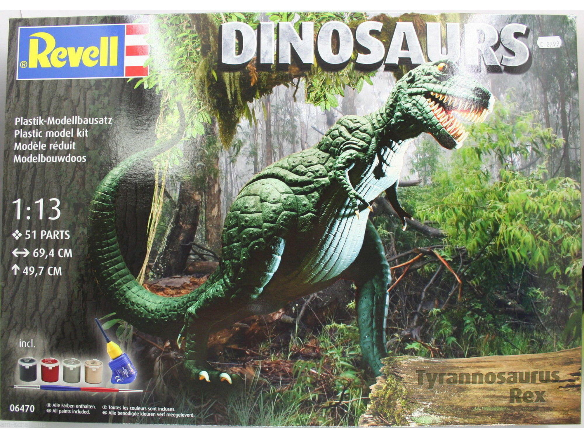Maqueta de Tiranosaurio Rex REVELL 06470