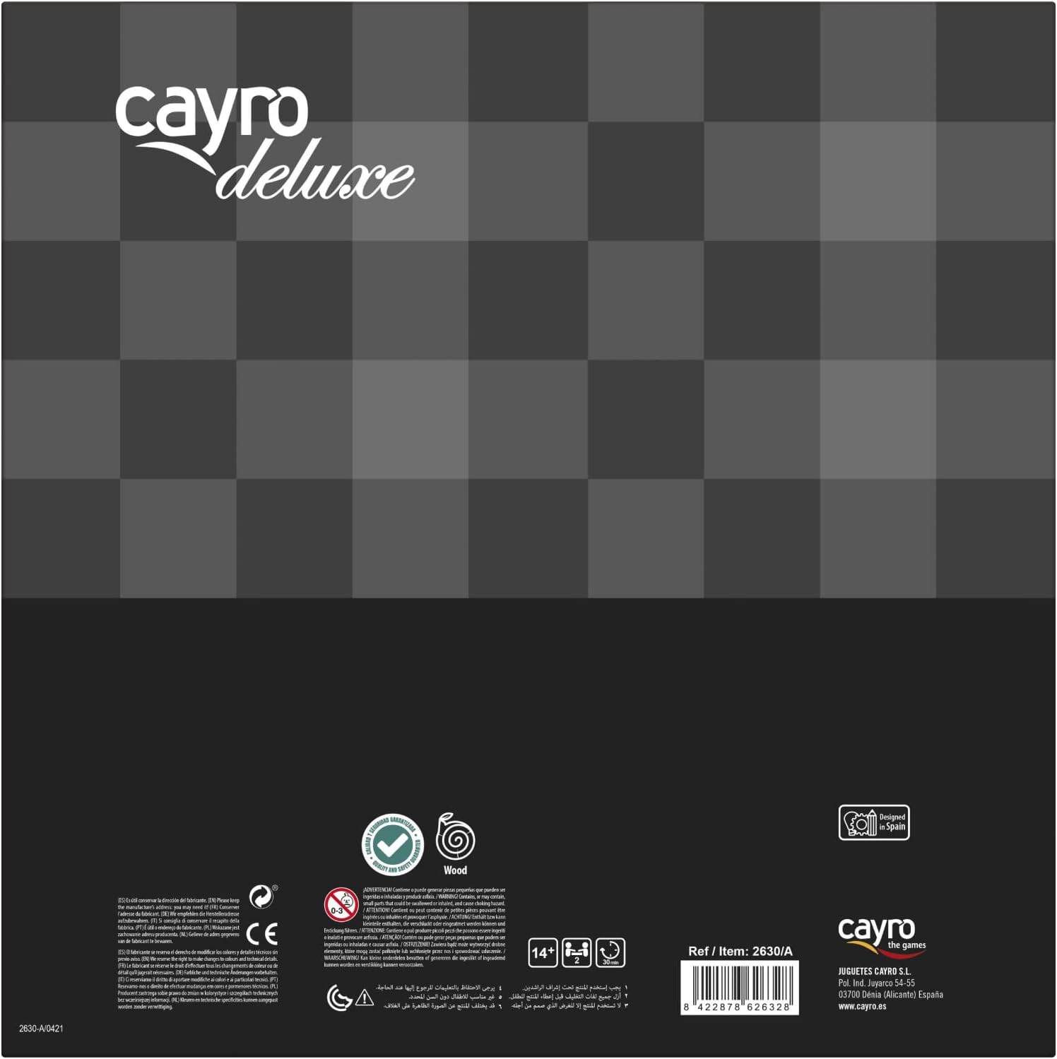 ajedrez CAYRO ref 2630 deluxe