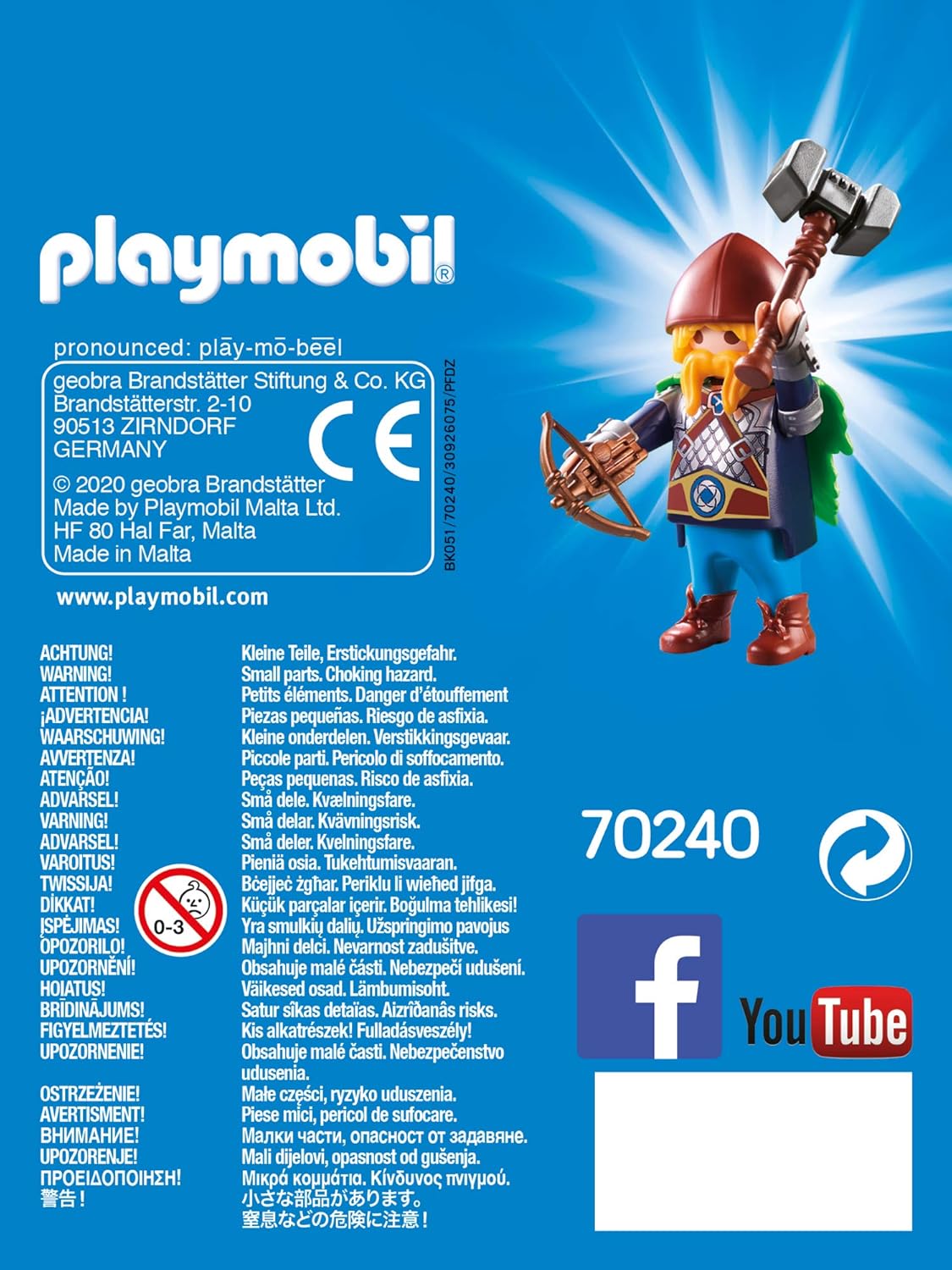 PLAYMOBIL Guerrero (70240)