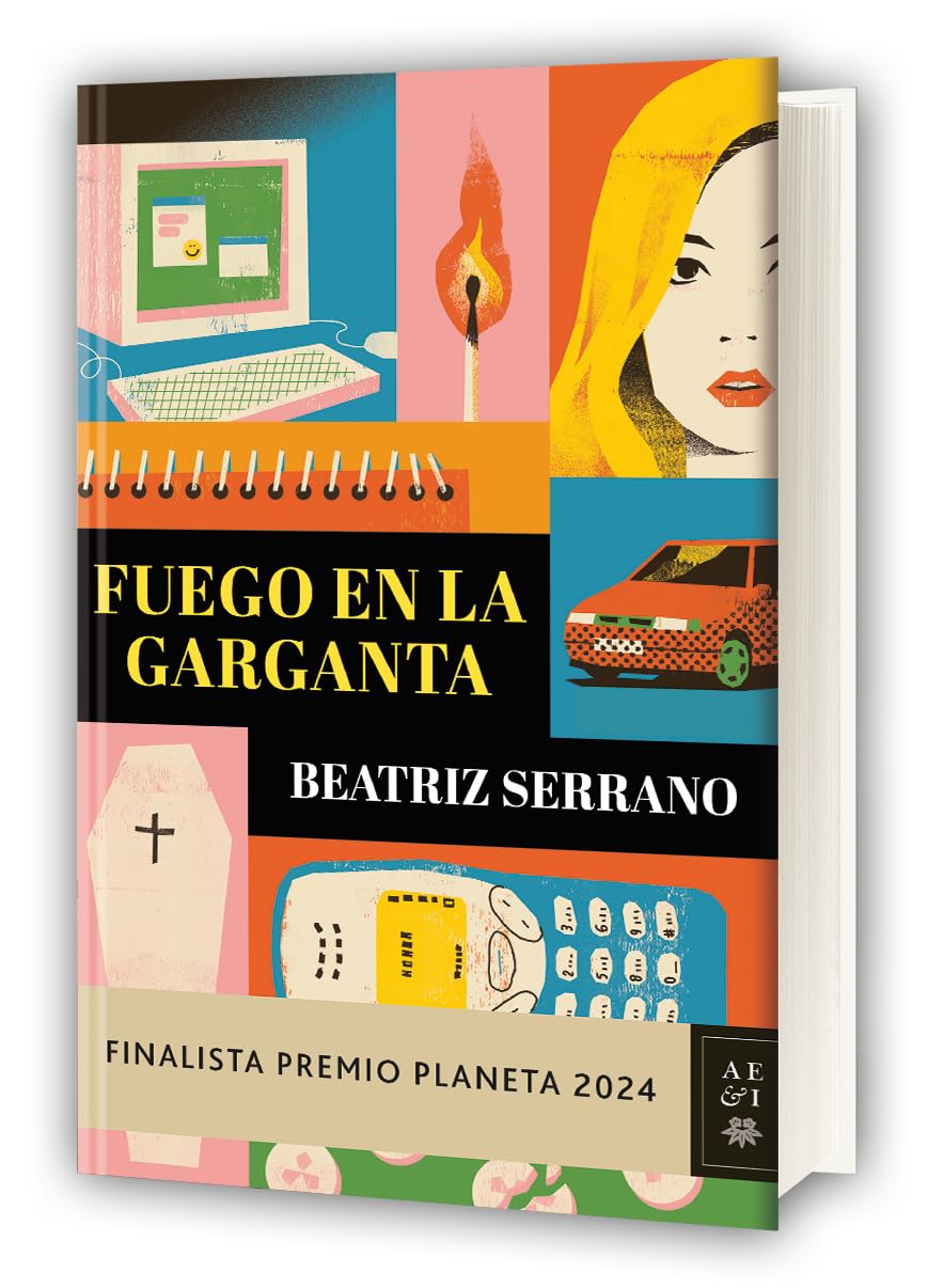 finalista premio planeta FUEGO EN LA GARGANTA de Beatriz Serrano