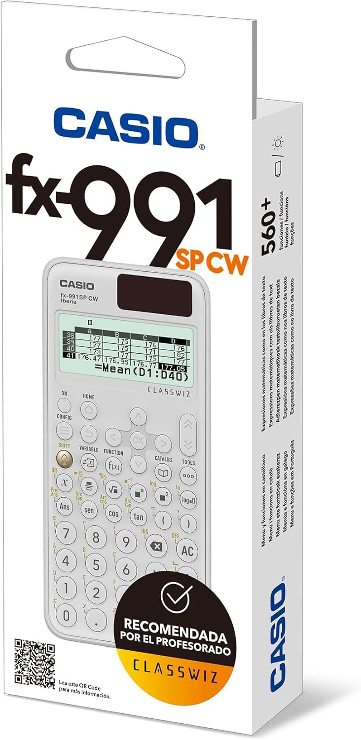 calculadora CASIO FX-991 SPCW