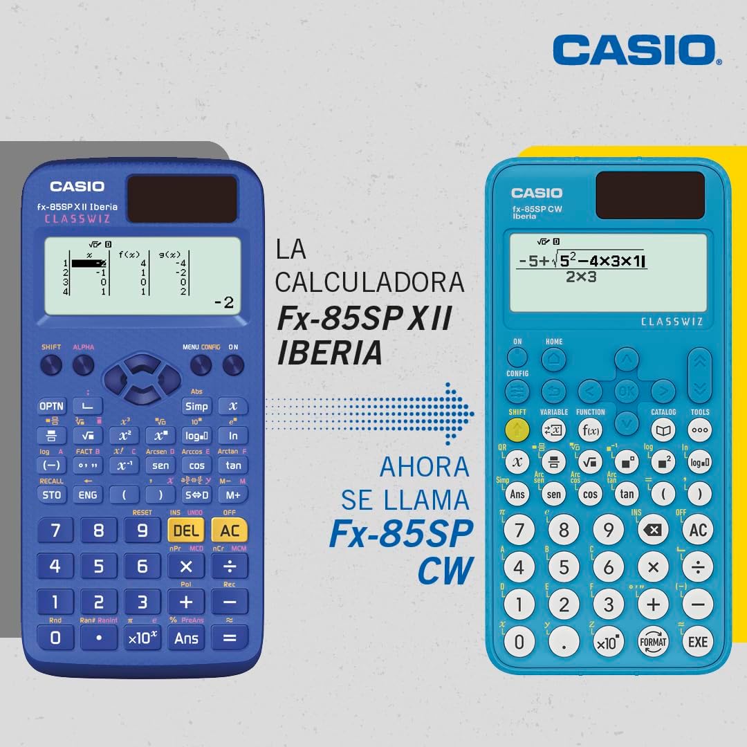 calculadora CASIO FX-85 SPCW