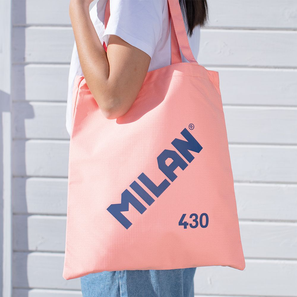 Bolsa tote bag colección 430 since 1918 rosa by MILAN
