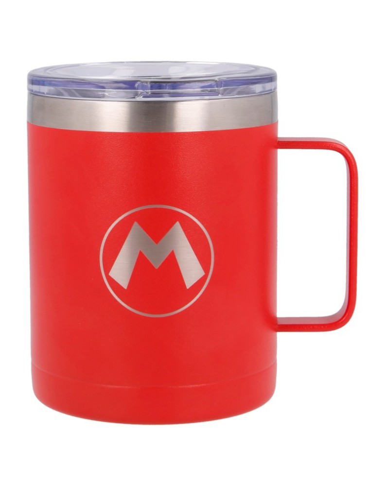 TAZA TERMO ACERO INOXIDABLE 380 ML SUPER MARIO