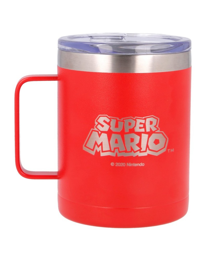TAZA TERMO ACERO INOXIDABLE 380 ML SUPER MARIO