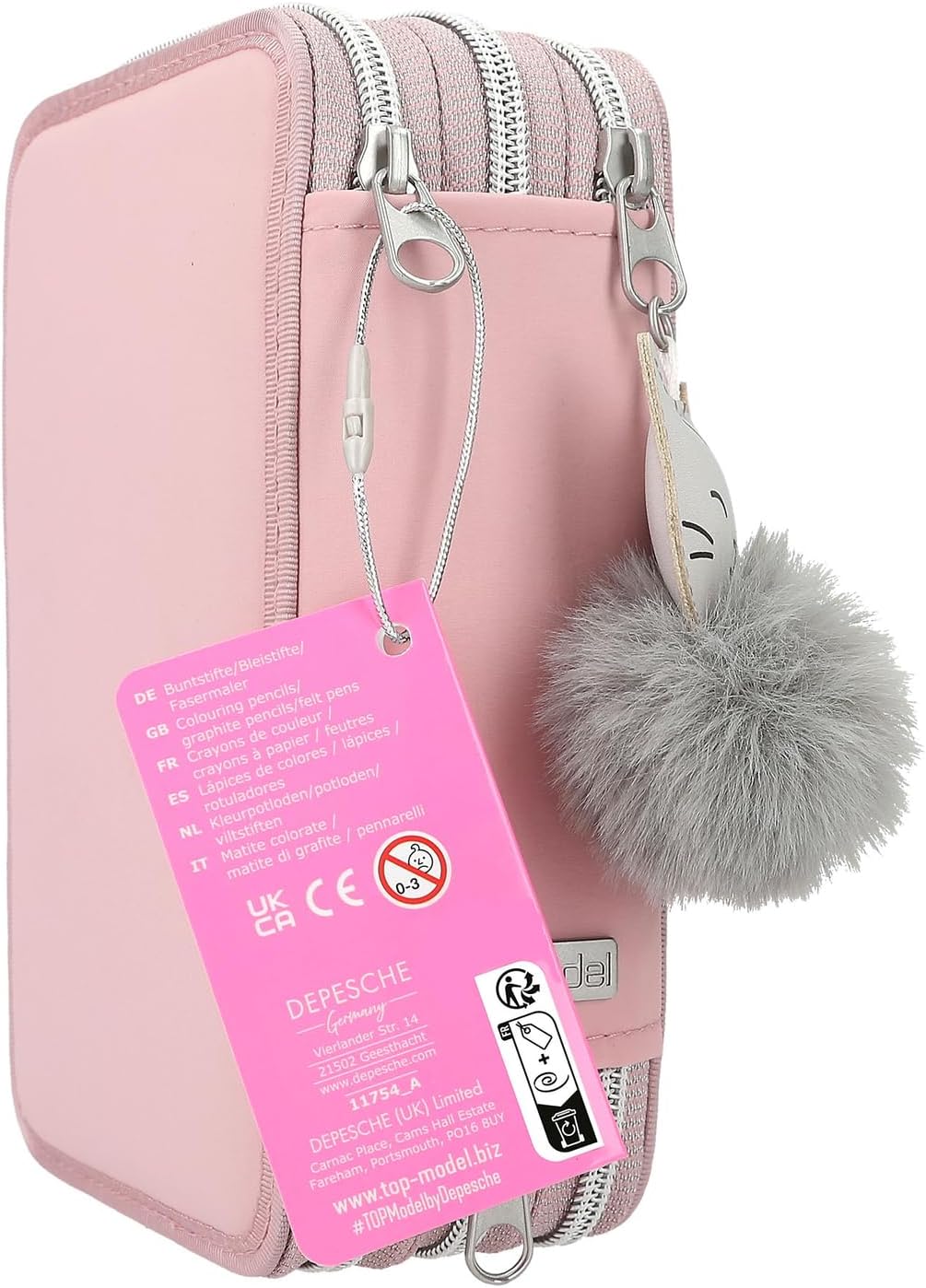 TOP MODEL estuche triple 11754A