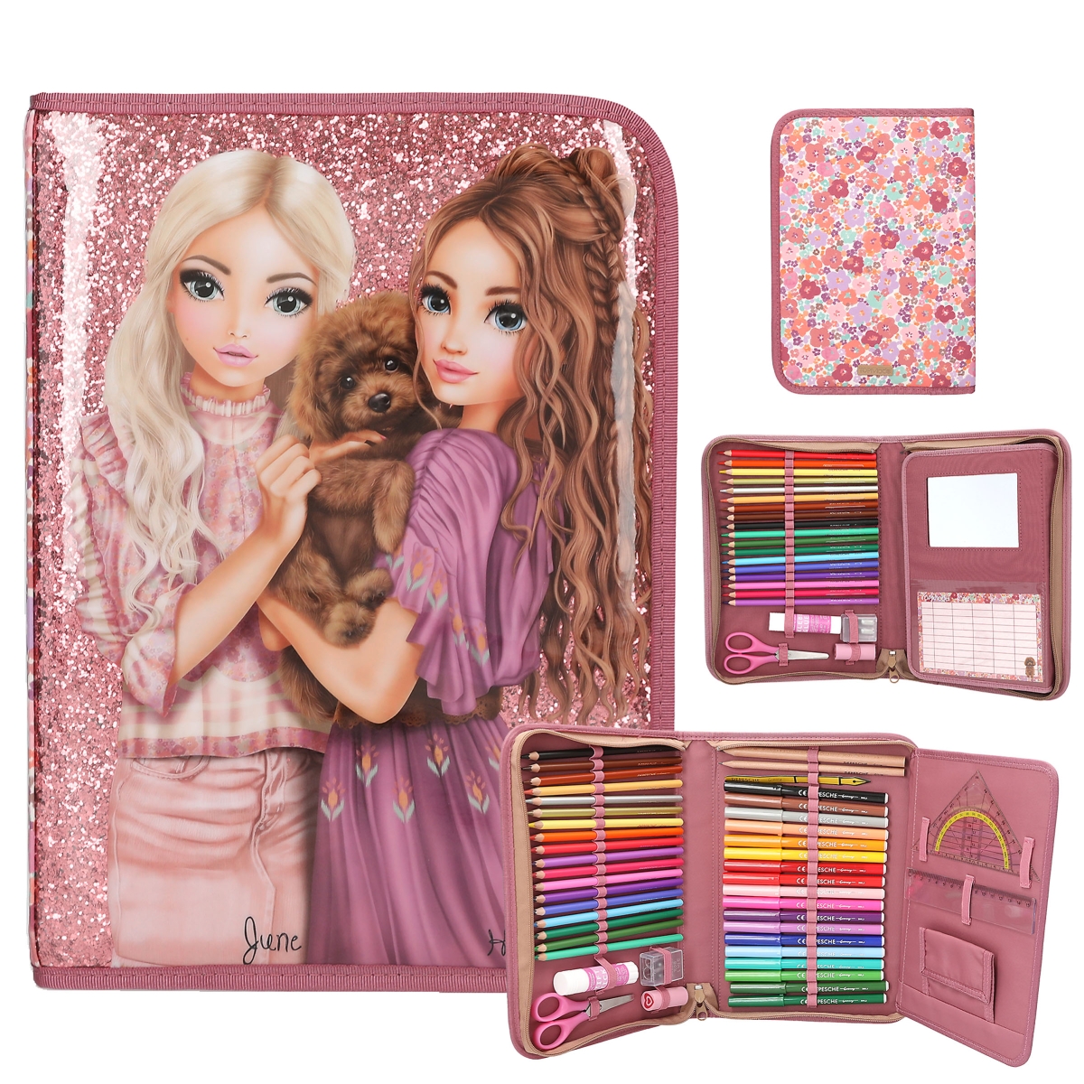 TOPModel estuche grande FLORAL