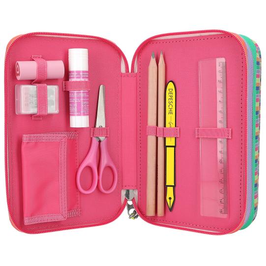 TOPModel estuche triple JOY