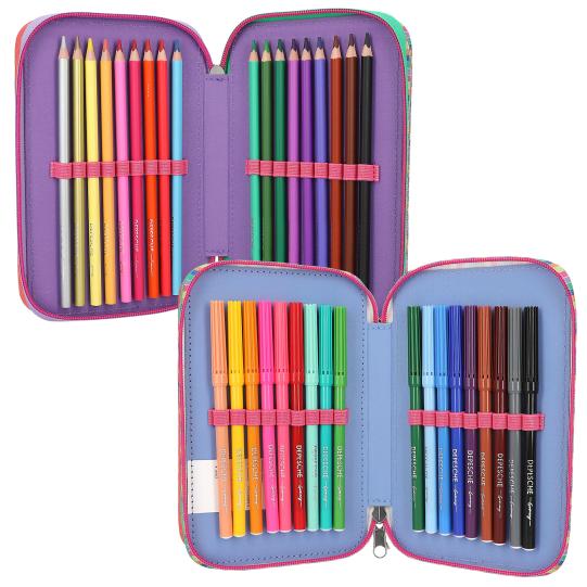 TOPModel estuche triple JOY