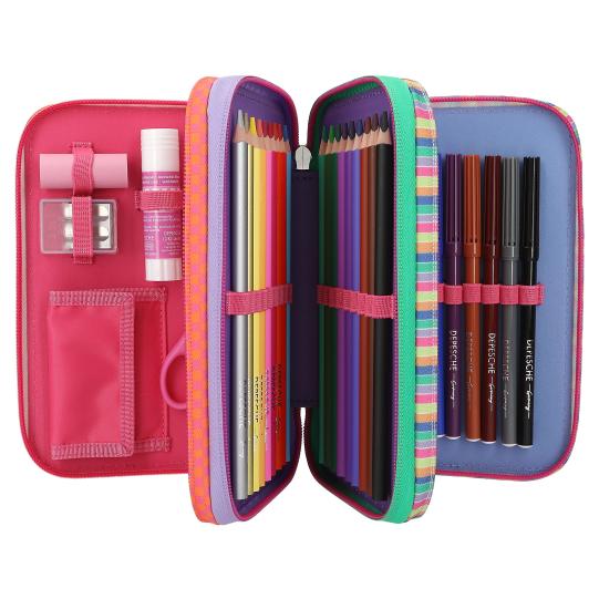 TOPModel estuche triple JOY