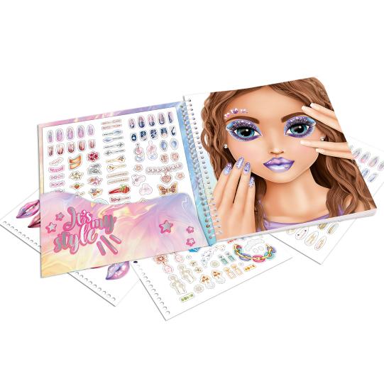 TOPModel dress me up maquillaje y uñas