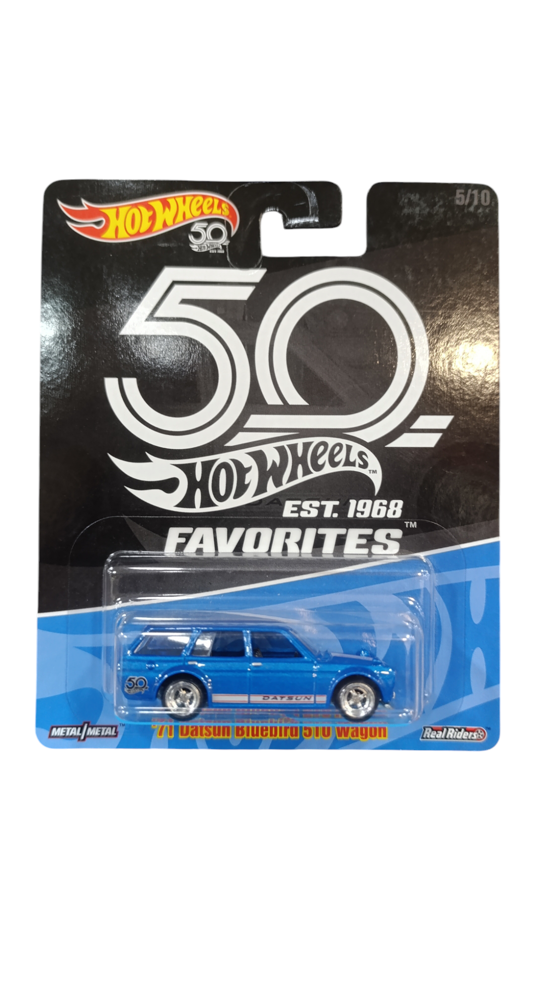 Hot Wheels '71 DATSUN BLUEBIRD 510 WAGON 5/10 mattel FLF36