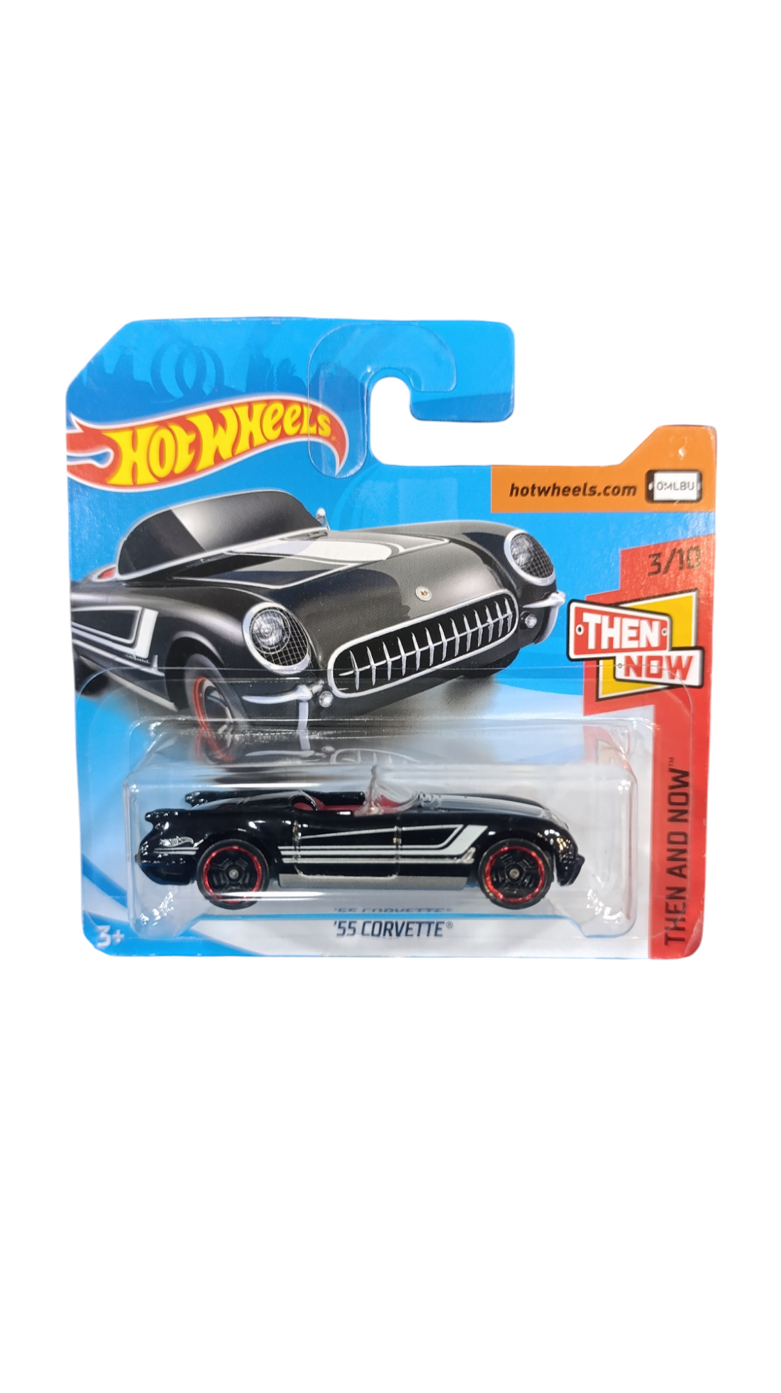 Hot Wheels ´55 CORVETTE 3/10 mattel then and now - 2018 45/365
