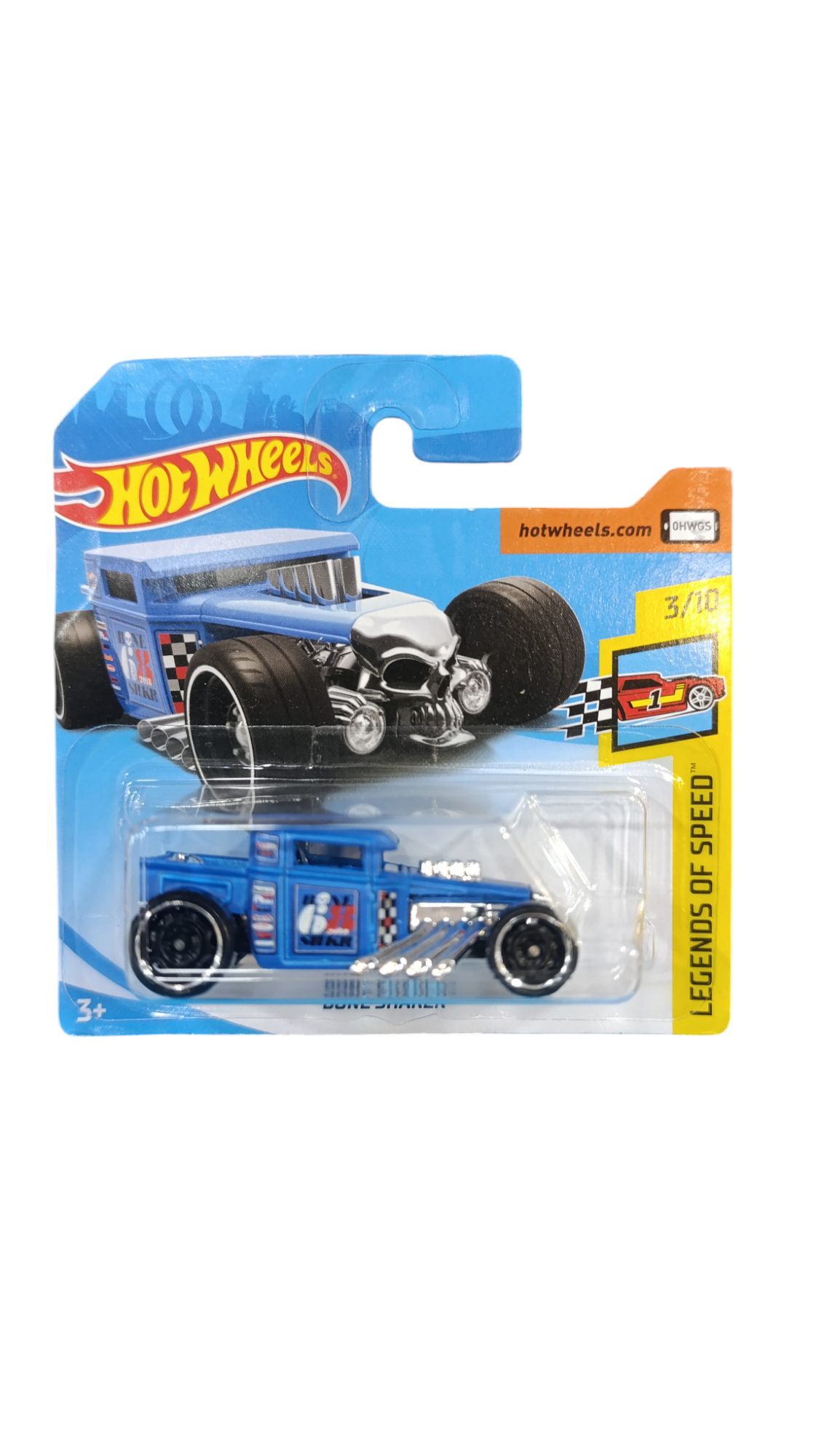 Hot Wheels BONE SHAKER 3/10 mattel legends of speed-2018 3/365