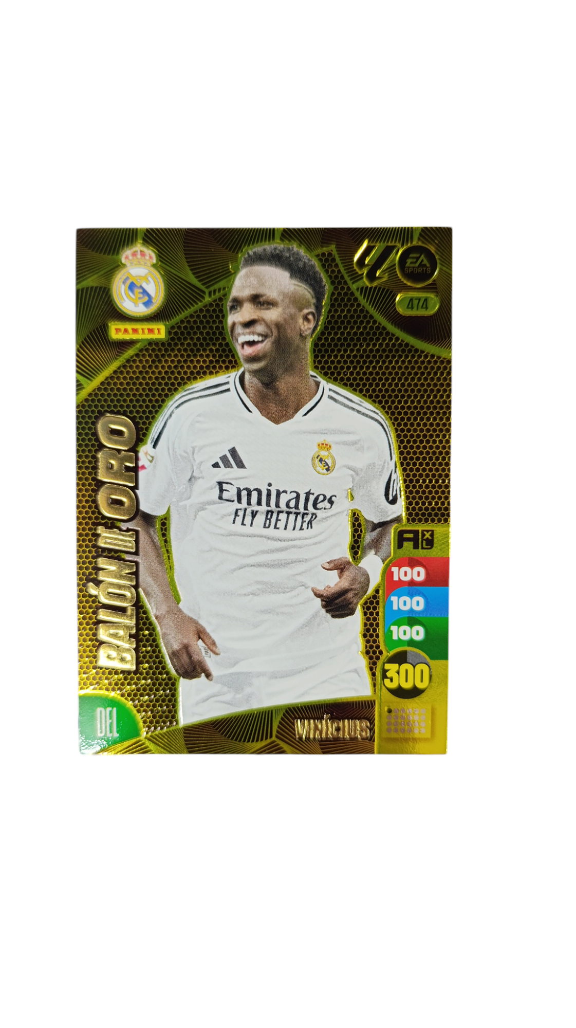 Balón de Oro VINICIUS Adrenalyn xl 2024-2025