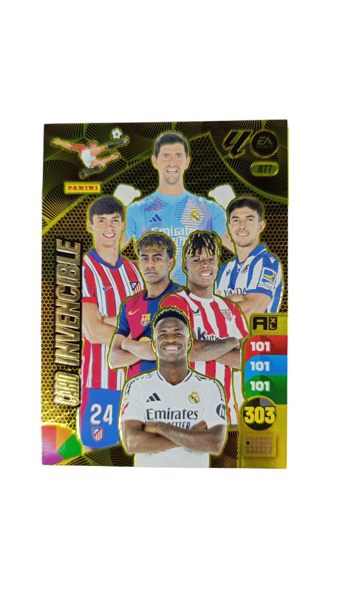Card INVENCIBLE Adrenalyn xl 2024-2025