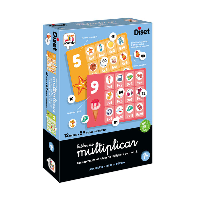 juego Tablas de Multiplicar DISET ref 68973