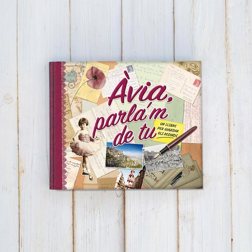 Àvia, parla'm de tu, un llibre per guardar els records 9788090789029