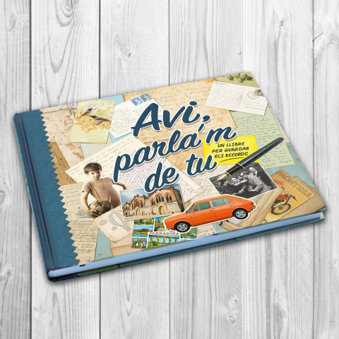 Avi, parla'm de tu, un llibre per guardar els records 9788090789036