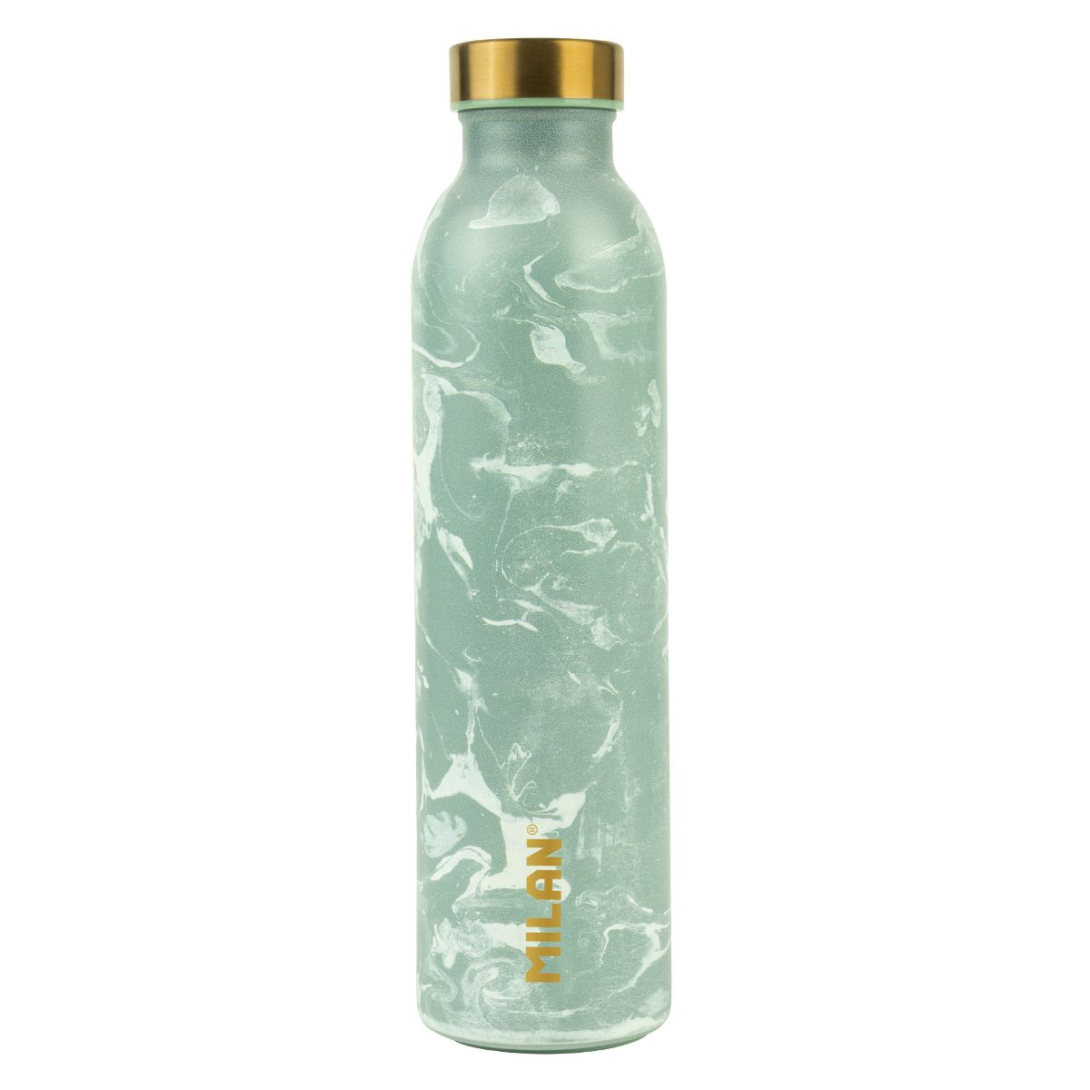 Botella isotérmica de acero inoxidable 0,59 L serie Lava, verde by MILAN