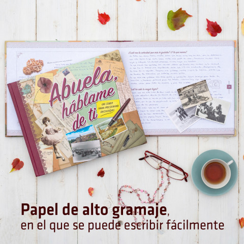 Abuela, háblame de ti, un libro para preservar recuerdos 9788088333012