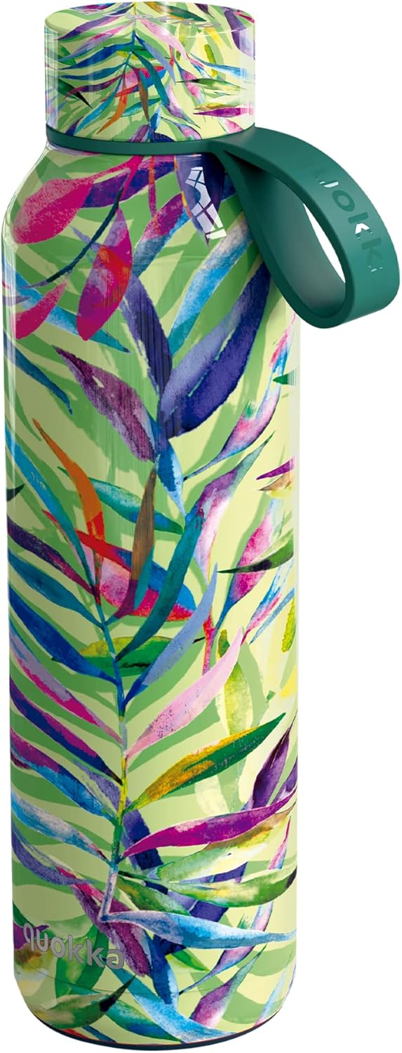  Quokka Botella Termo Acero Inoxidable Solid con Colgador Color Nature 630 ML