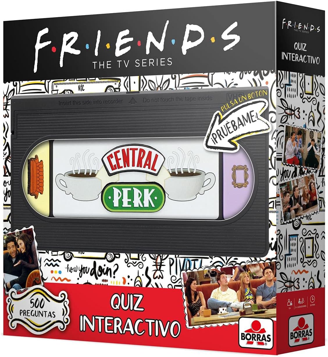 juego FRIENDS quiz interactivo de BORRAS