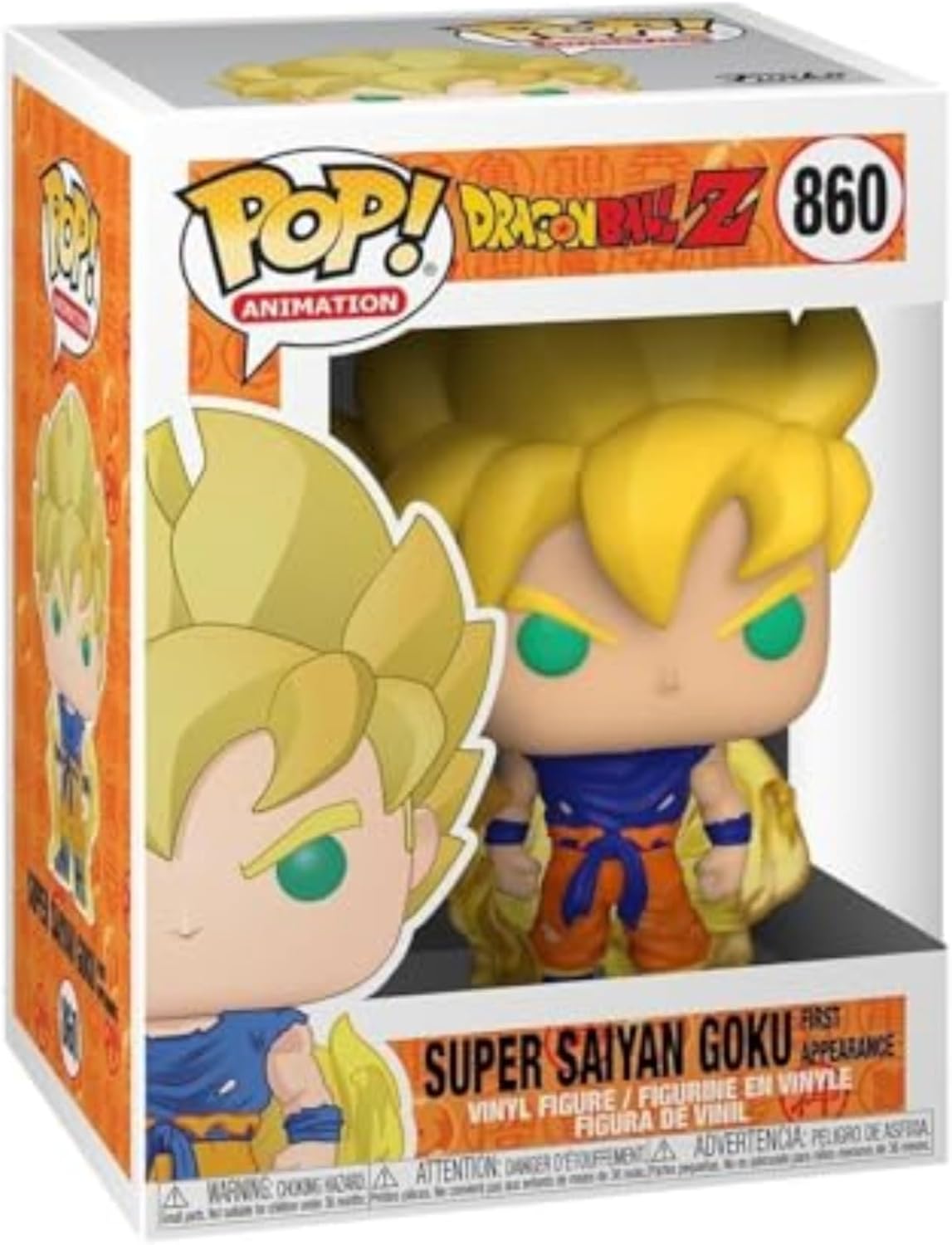 FUNKO POP SUPER SAIYAN GOKU DRAGONBALL Z 860