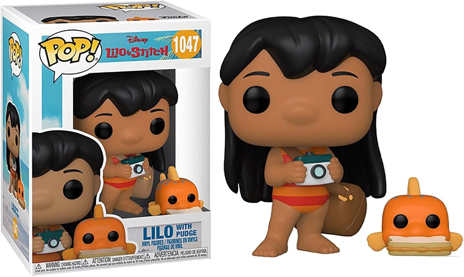 FUNKO POP LILO with PUDGE 1047