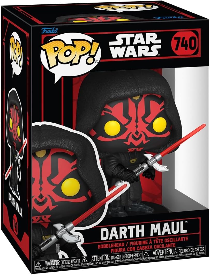 FUNKO POP DARTH MAUL STAR WARS 740