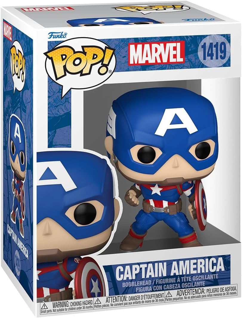 FUNKO POP CAPTAIN AMERICA MARVEL 1419
