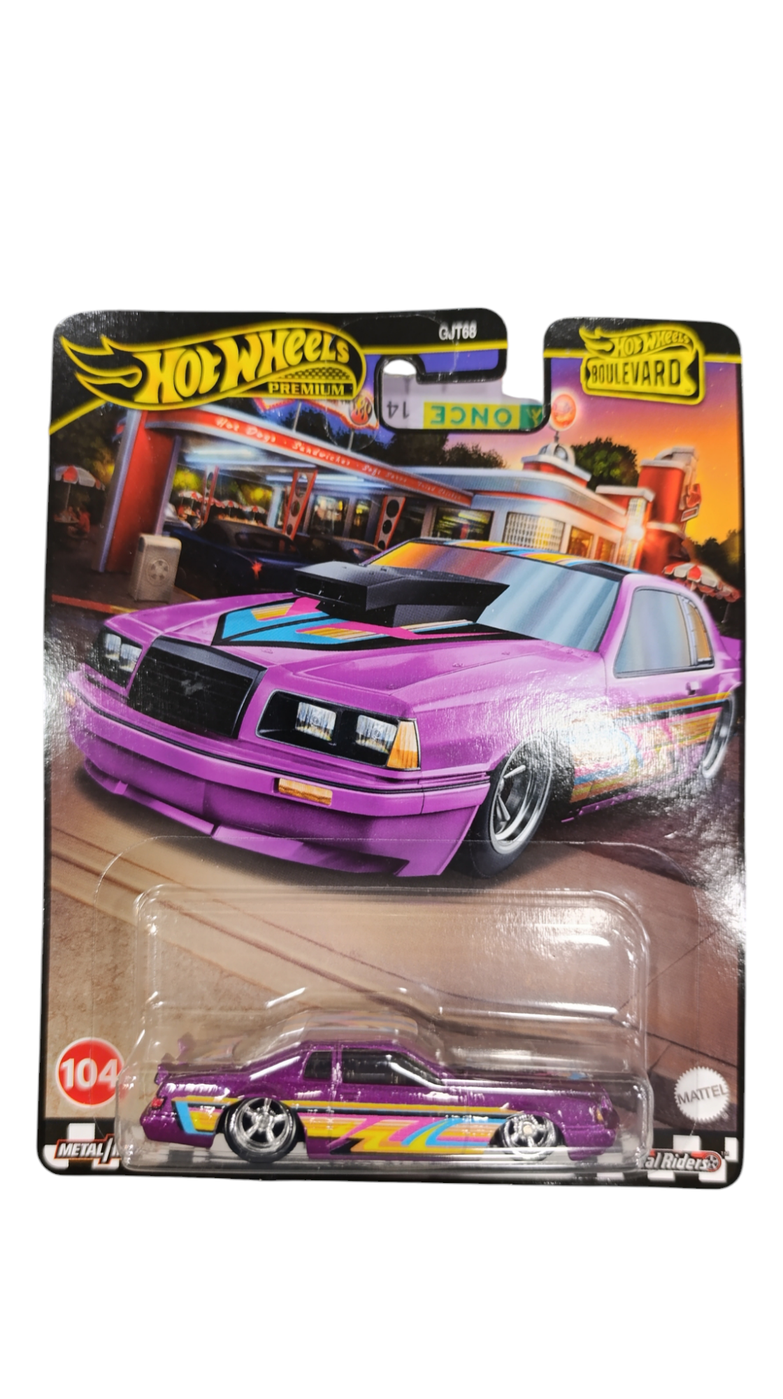 Hot Wheels Boulevard '86 FORD THUNDERBIRD PRO STOCK HRT72