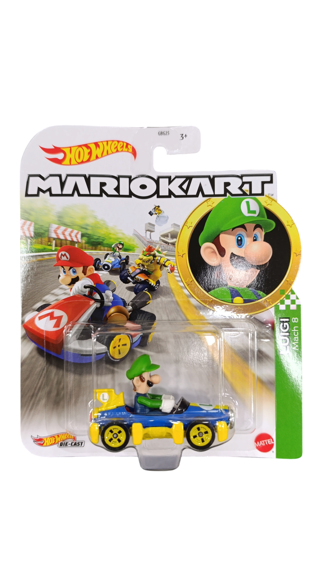 Hot wheels Mariokart LUIGI GBG27