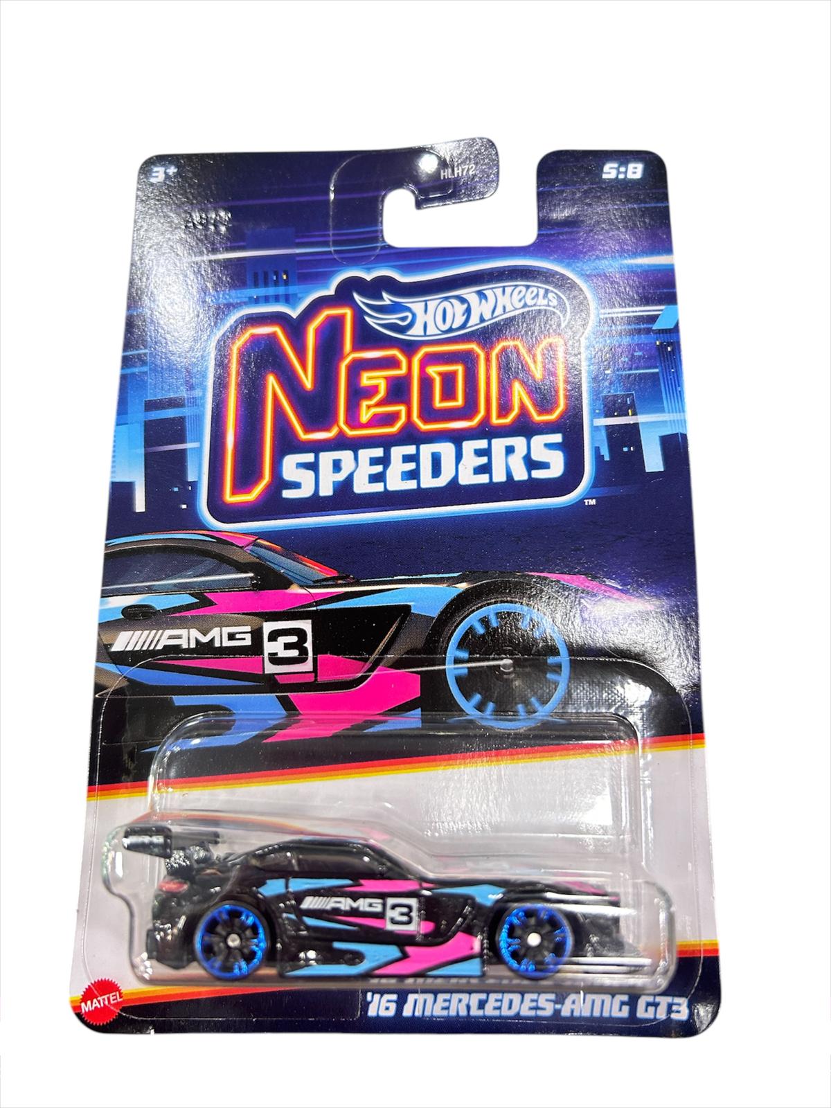 Hot Wheels Neon Speeders '16 MERCEDES-AMG GT3 HRW79