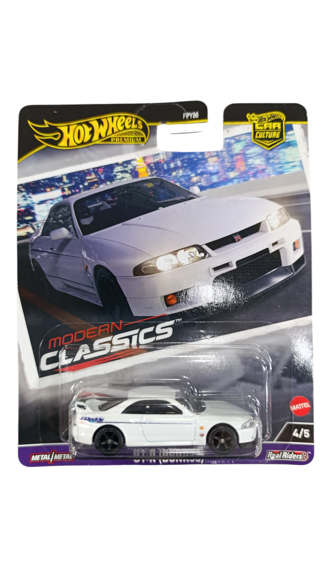 Hot Wheels Car Culture NISSAN SKYLINE GT-R ( BCNR33 ) HRV99