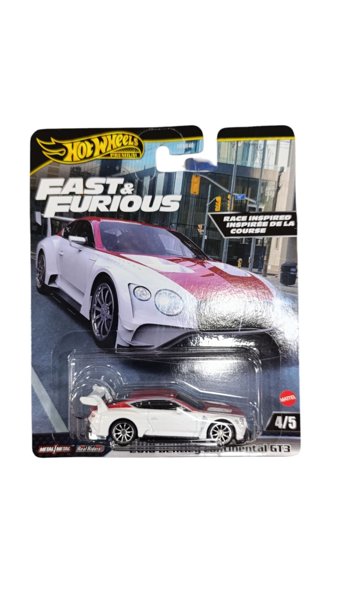 Hot Wheels Fast&Furious 2018 BENTLEY CONTINENTAL GT3 HVR63