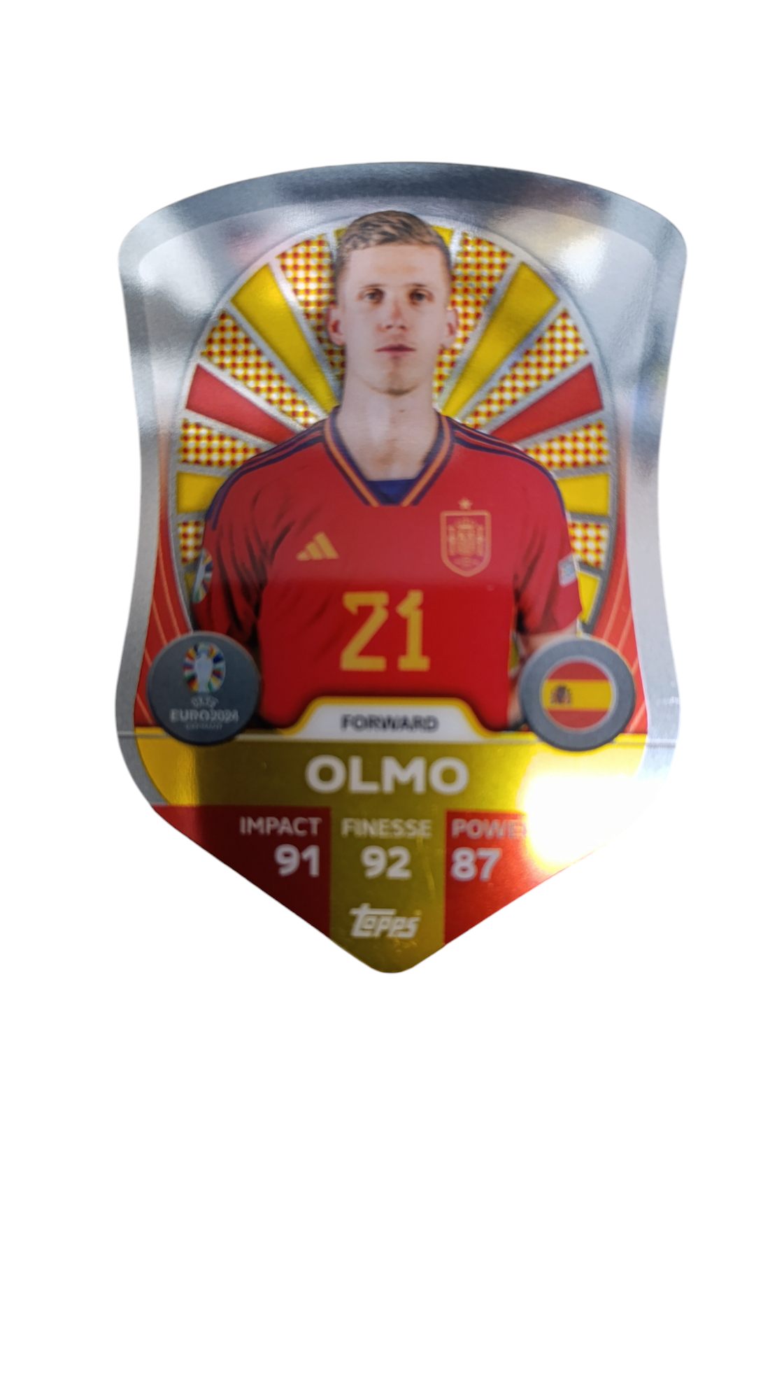 card OLMO  SC 8 by TOPPS
