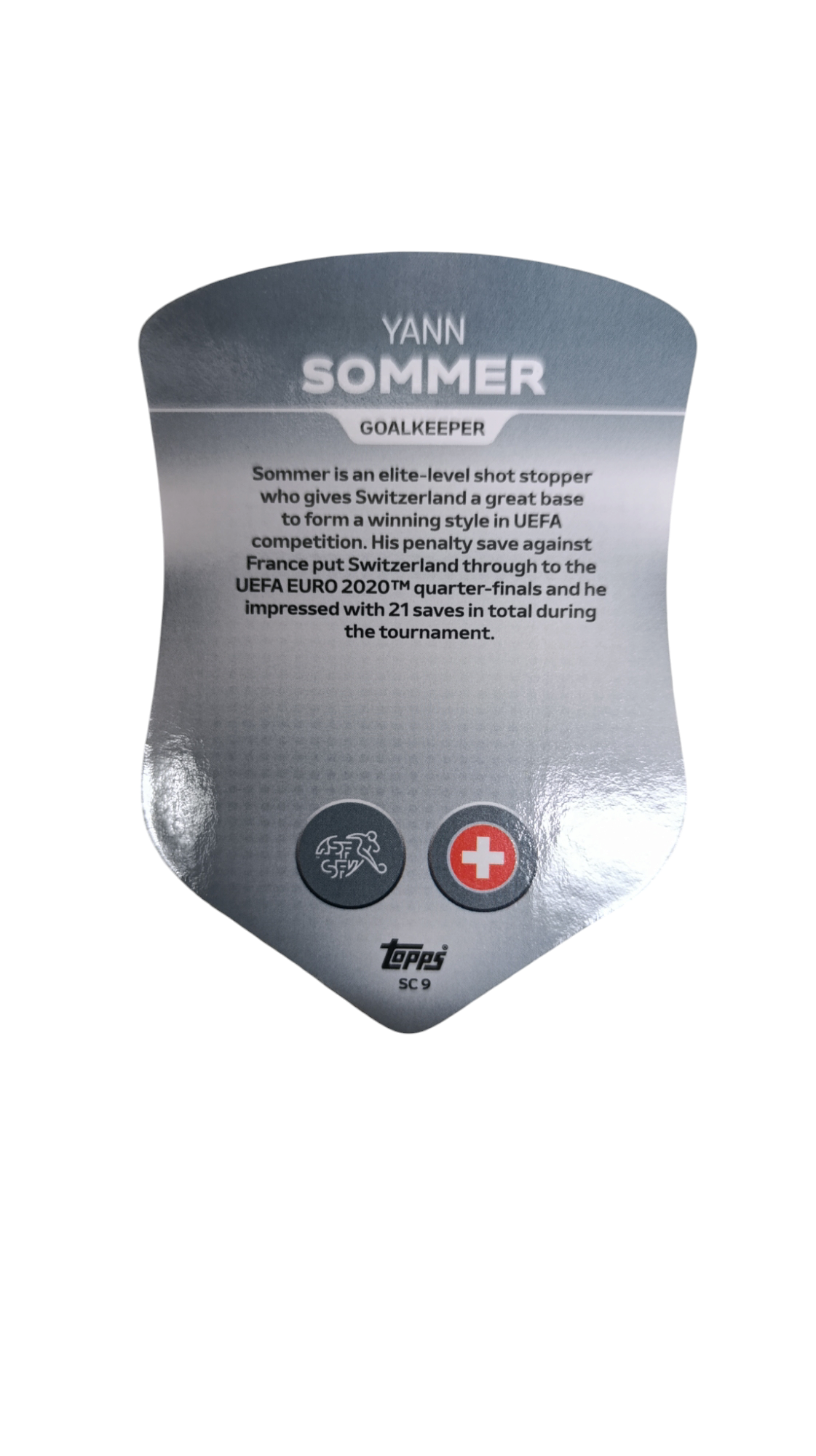 card SOMMER SC 9 by TOPPS