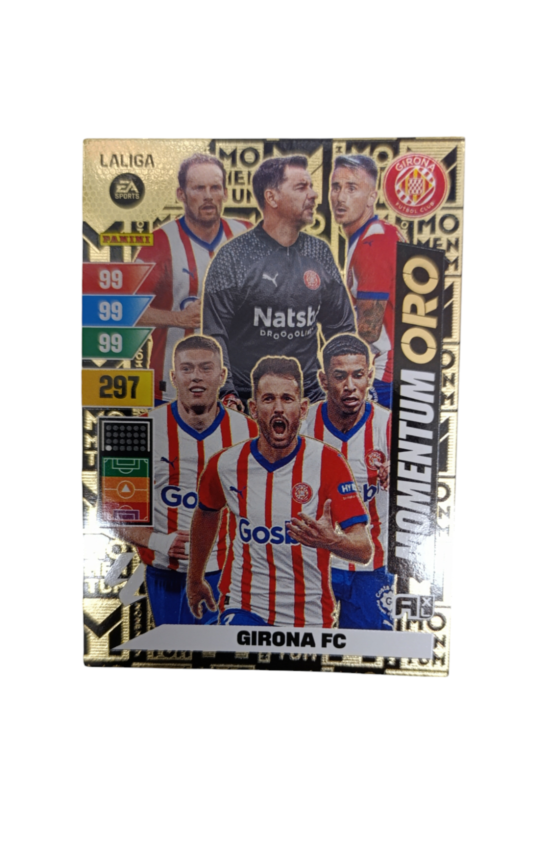 card MOMENTUM ORO GIRONA FC Adrenalyn xl 2023-2024