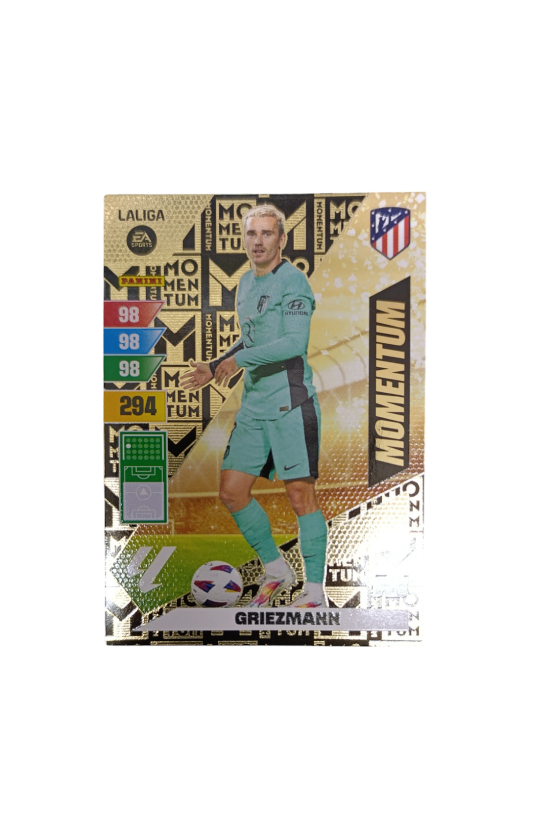 card MOMENTUM GRIEZMANN Adrenalyn xl 2023-2024