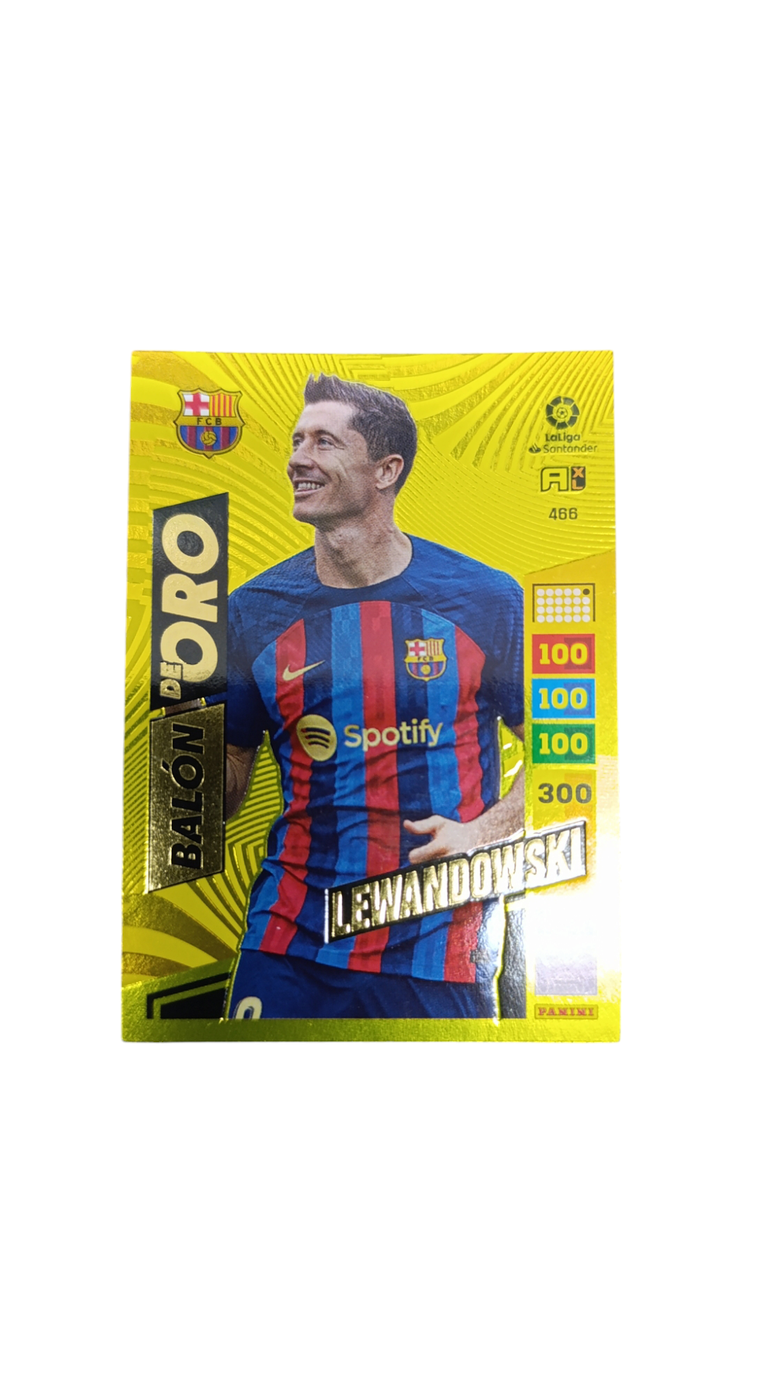 Balón de Oro LEWANDOWSKI Adrenalyn xl 2022-2023
