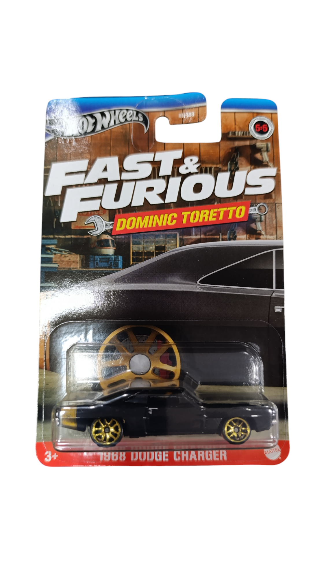 Hot Wheels 1968 DODGE CHARGER DOMINIC TORETTO HRW50