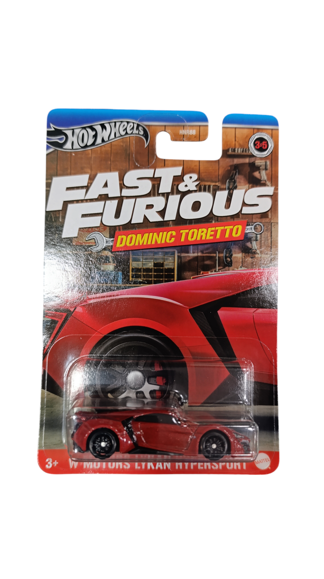 Hot Wheels W MOTORS LYKAN HYPERSPORT DOMINIC TORETTO HRW48