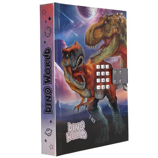 Dino World diario con código y sonido 13581A by DEPESCHE