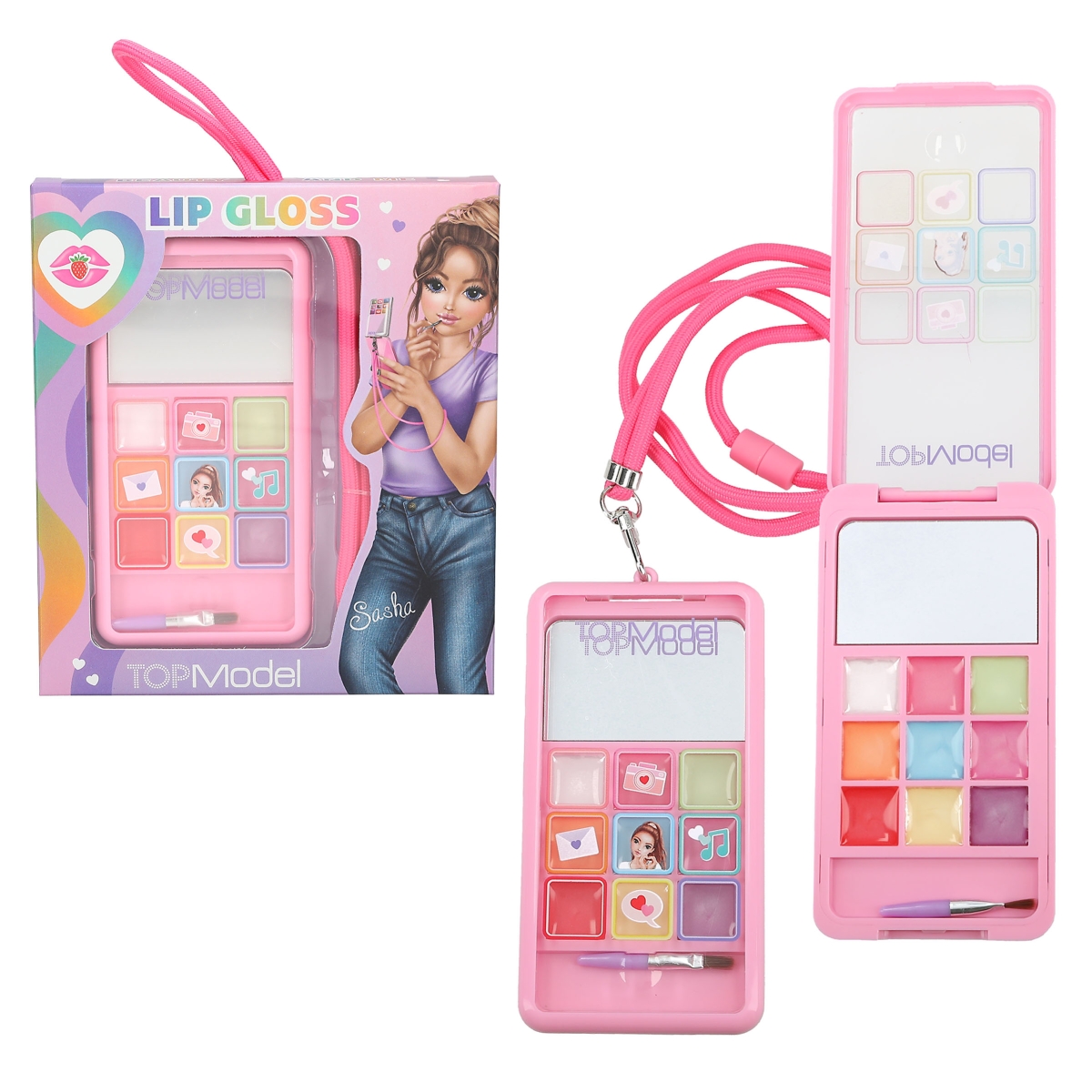 TM brillo de labios Smartphone para colgar BEAUTY and ME by TOPMODEL 10842A